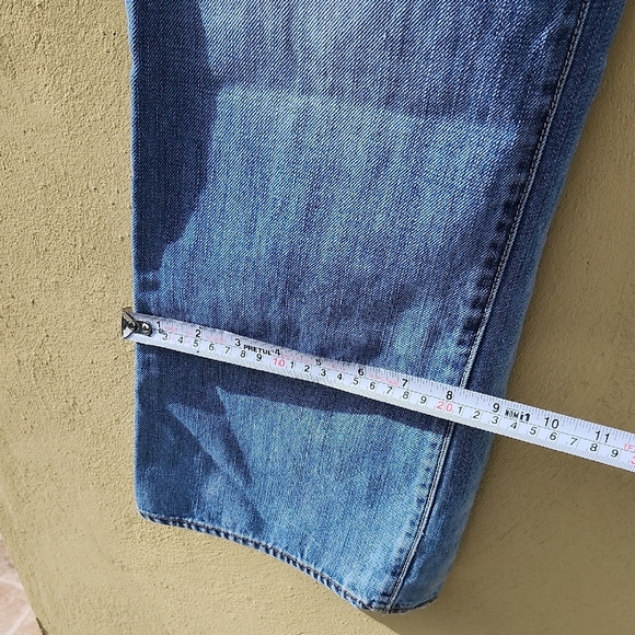 Y2k Relaxed Boot Vintage Guess Premiun Light Blue Denim Jeans 100% Cotton - Picture 10 of 10